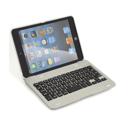 Bàn phím Bluetooth kiêm ốp lưng iPad mini 4 (Silver)