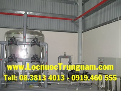 Hệ thống lọc nước giếng khoan 60m3/h TN-60m3.h