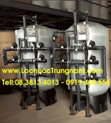 Hệ thống xử lý nước sinh hoạt 40m3/h van đa năng Tn-XLN40m3/h-AutoValve