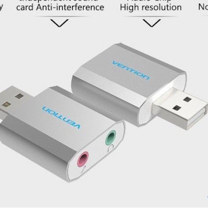 Đầu chuyển USB External Sound Card
