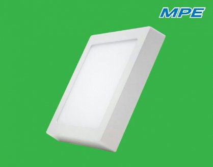 Mâm led nổi vuông Mpe 18W