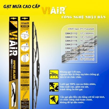 Gạt mưa VIAIR 311 xương cứng