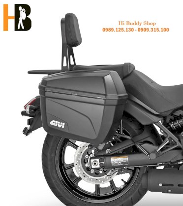 Thùng Cặp Hông Givi E22N Monokey 22 lít