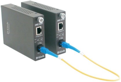 D-Link DMC-920/E 10/100Base-TX to 100Base-FX (SC) Single-Fiber Dual Wavelength Media Converter Kit