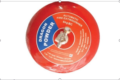 Bình chữa cháy tự động hiệu DRAGON loại bột ABC 6kg