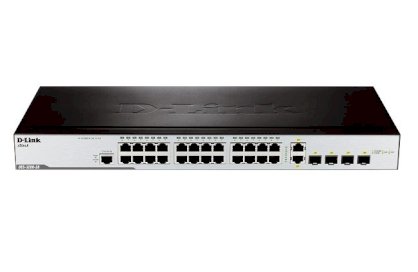 Switch D-Link DES-3200-28/E (24 10/100 Base-TX +  2 100/1000 SFP + 2  Combo 10/100/1000  BASE-T/ 100/1000 SFP)