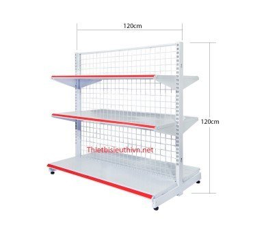 Kệ siêu thị đôi Thịnh Phát 1200X1200mm