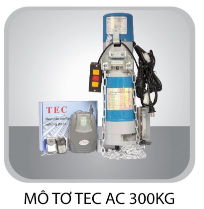 Mô tơ cửa cuốn AC 300kg