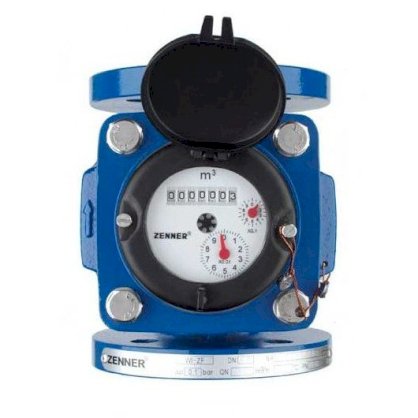 Đồng hồ nước  Zenner lắp bích  DN80 - 3"inch phi 90