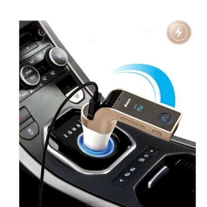 Tẩu Car G7 nghe nhạc, nghe điện thoại kiêm sạc điện thoại trên xe hơi