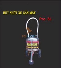 HÚT NHỚT XE GẮN MÁY - 8 LÍT PALLAS