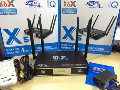 smart box Tele X5 ver 2 - 4k unltra HD