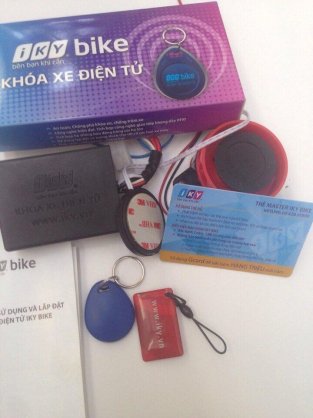 Khóa chống trộm xe máy thẻ từ Iky Bike