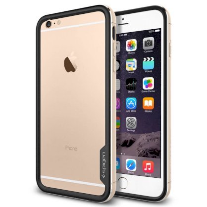 Viền Bumper SPIGEN Neo Hybrid EX Metal Cho iPhone 6/6S (Plus) - Gold