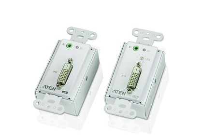 Aten VE606T DVI/Audio Cat 5 Extender Wall Plate