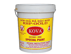 Sơn giả đá vẩy to Kova KSP - GOLD 20kg