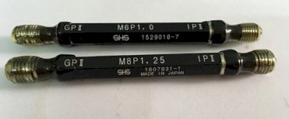 Dưỡng ren SHS Thread Plug Gauge M8P1.25 GPIPII