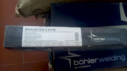 Que hàn , thau hàn Que hàn Bohler Fox S EV 50