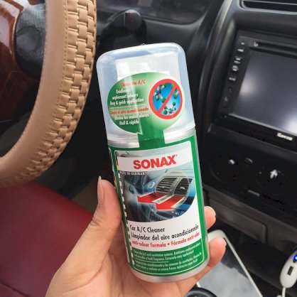 Chai Khử Mùi Làm Sạch Dàn Lạnh Dạng Hơi Sonax Car A/C Cleaner 150ml