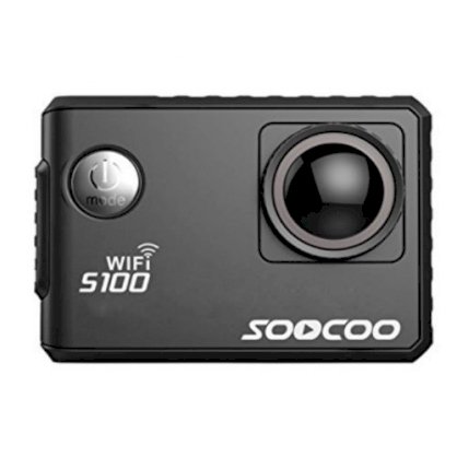 Camera hành trình Ôtô Camera hành trình xe máy Soocoo S100 4K wifi + Gyro + Thẻ nhớ 64GB (màu đen)
