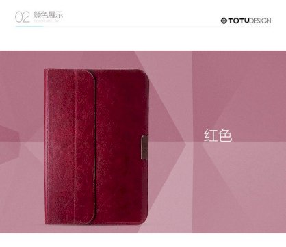 Túi Totu Gentleman iPad Pro red