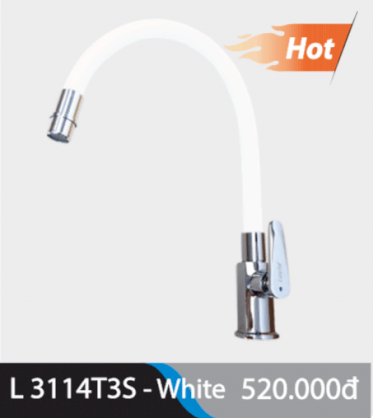 Vòi rửa Luxta L 3114T3S - White