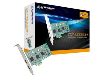 Card ghi hình HDMI, AV, Svideo AverMedia C027, chuẩn PCI-e