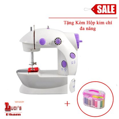 Máy Khâu Mini Tặng Hộp Kim Chỉ Đa Năng