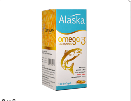 Viên uống bổ não tăng cường thị lực Alaska Omega 3 Coenzym Q1