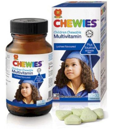 Viên nhai Vitamin và khoáng chất Chewies Multivitamin plus Taurine 60 viên