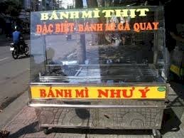 Xe bánh mì inox Hải Minh HM0521