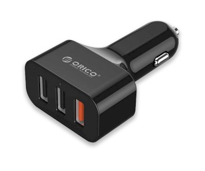Sạc USB trên xe ô tô 3 cổng tích hợp QC 3.0 UCH-Q3