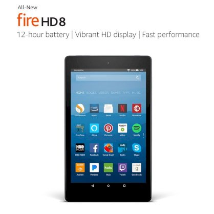 Máy Tính Bảng Kindle Fire HD8 - 16GB (2017)