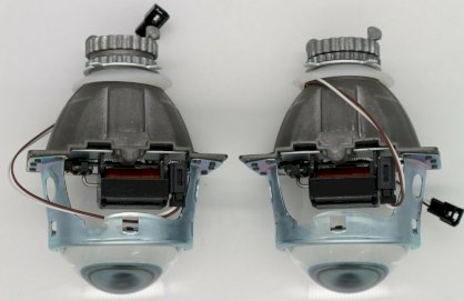 Độ đèn pha bi xenon hai chế độ cho Chevrolet Spark - 4412676