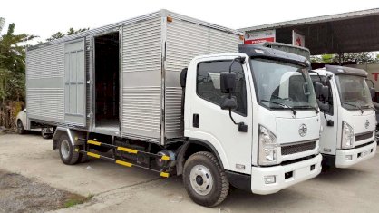 Xe tải FAW động cơ HYUNDAI thùng mui kín - FAW D4DB/TK