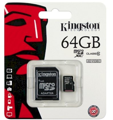 Thẻ nhớ T-Flash Kingston 64GB 45x