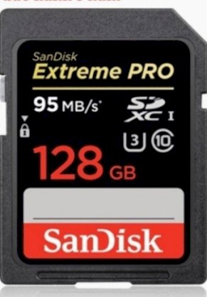 Thẻ nhớ MicroSD Card SanDisk 128GB 90x