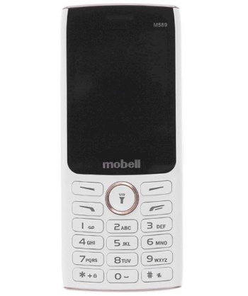 Điện thoại Mobell M589 (Trắng)