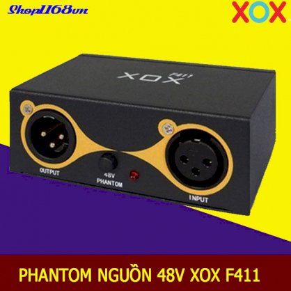 Phantom nguồn 48V cho mic condenser - XOX F411