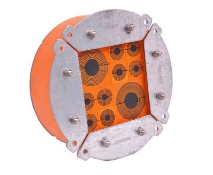 WallMax Round Squared Frame WRS 200 Galv