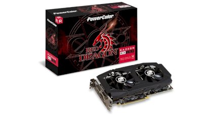 PowerColor Red Dragon Radeon RX 580 4GB GDDR5 (AXRX 580 4GBD5-3DHDV2/OC) (AMD Radeon RX 580, GDDR5, 4GB, 256-bit, PCI Express 3.0)