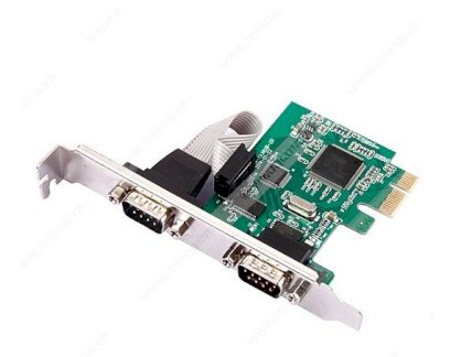 Card PCI-E to RS232 2Port Diewu