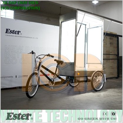 Xe đạp điện bán coffee lưu động Ester