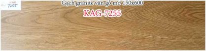 Gạch granite vân gỗ mờ ốp lát 150x600 Kiến An Gia KAG-7255