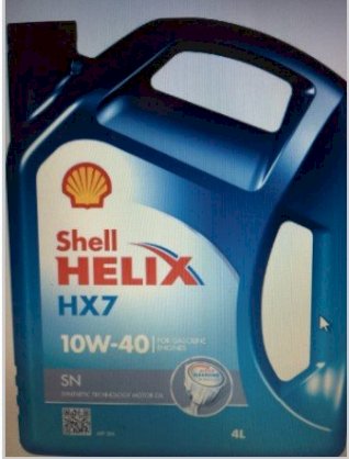 Động cơ xăng Shell Helix HX7 10W-40 - 4L