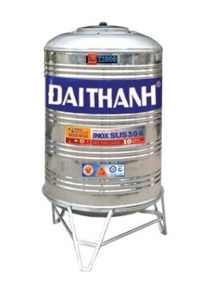 Bồn nước inox Đại Thành 500L đứng