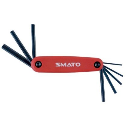 Bộ chìa lục giác đầu bằng 9 chi tiết Smato SFHS-9