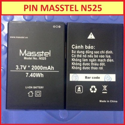 Pin điện thoại Masstel N525