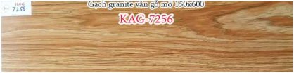 Gạch granite vân gỗ mờ ốp lát 150x600 Kiến An Gia KAG-7256
