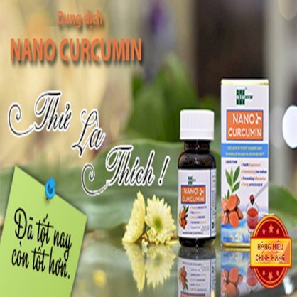 Thực phẩm bảo vệ sức khỏe dạng dung dịch nano Curcumin OIC